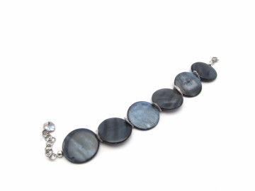 Armband Blauwe Schelp