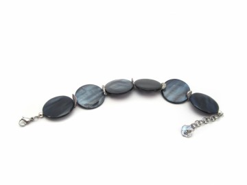 Armband Blauwe Schelp