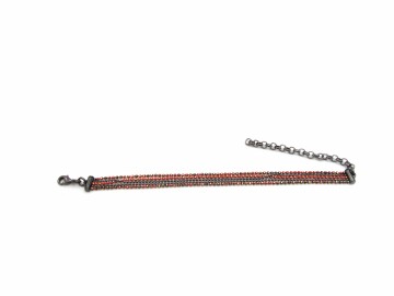 Armband ballchain roodklein