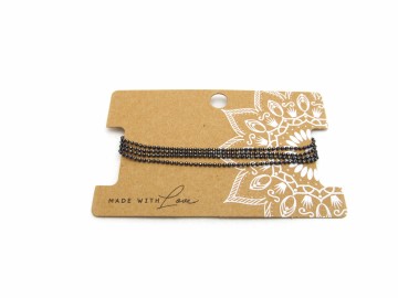 Armband donkerblauw klein