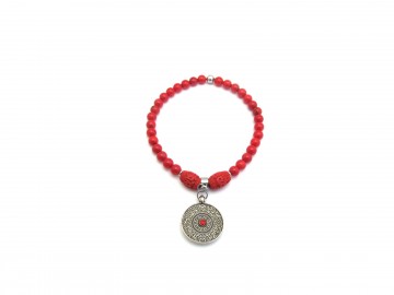 Armband tibetaanse koraal