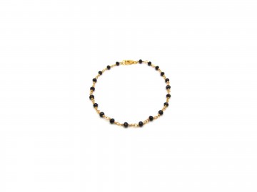 Armband zwarte spinel