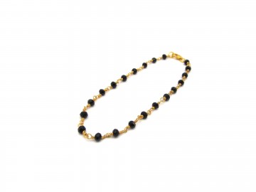 edelsteenArmband zwarte spinel