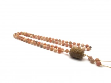 Boeddha ketting agaat edelsteen