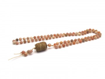 Boeddha ketting agaat edelsteen