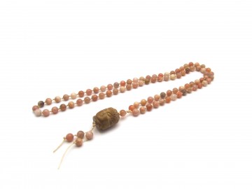 Boeddha ketting agaat edelsteen