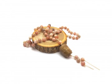 Boeddha ketting agaat edelsteen