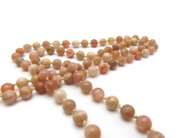 Boeddha ketting agaat edelsteen