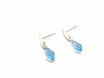 Oorbellen Aqua Swarovski