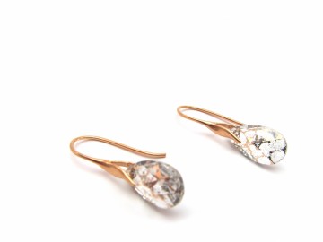 Oorbellen Swarovski rose goud