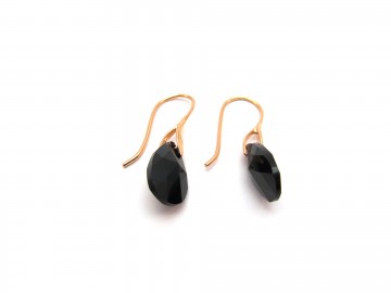 Byoe swarovskijetzwartrosegoud