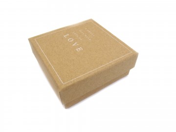 Cadeaudoosje smal gift with love