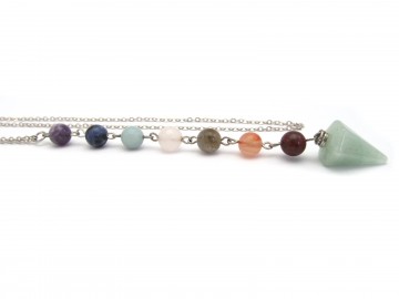 Chakra ketting aventurijn