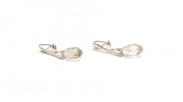 Clip oorbellen  swarovski kristal