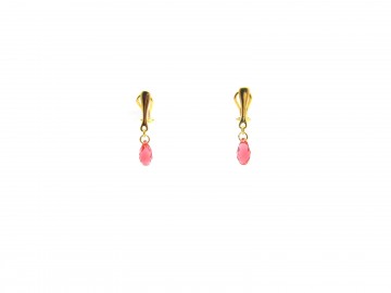 Clipoorbellen swarovski padparadscha