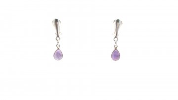 Clipoorbellen amethist