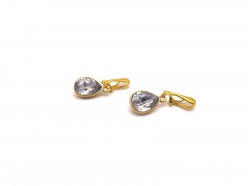 Clipoorbellen lila gold