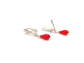 Clipoorbellen siam zilver