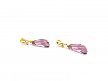 Clipoorbellen wing antiek pink