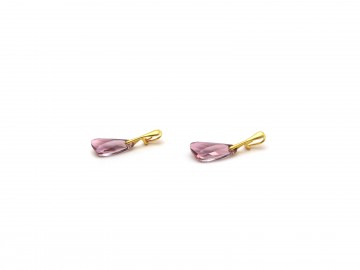 Clipoorbellen wing antiek pink