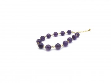Edelsteen armband amethist