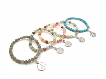 Edelsteen armband boeddha overal1