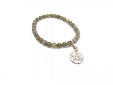 Edelsteen armband labradoriet