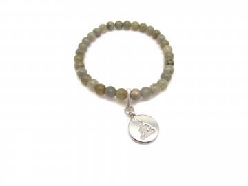 Edelsteen armband labradoriet