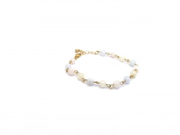 Edelsteen armband morganite