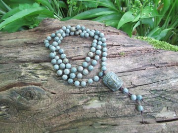 Edelsteen ketting boeddha Phyolite