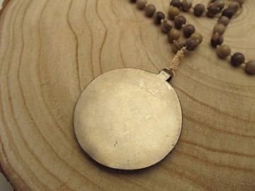 Edelsteen ketting flower