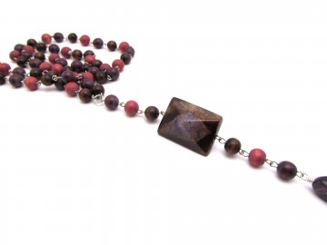 Edelsteen ketting indian