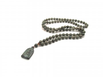 Edelsteen ketting phyolite thaise boeddha11