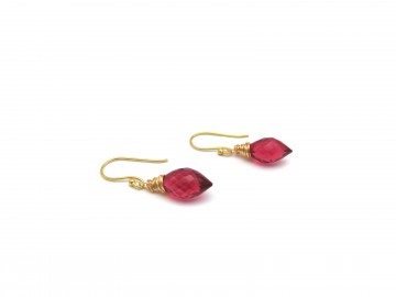 Oorbellen Rubiliet Quartz