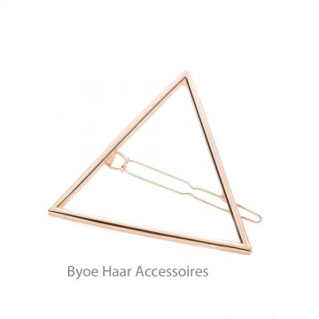 Haarspeld Goud triangel