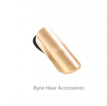 Haar elastiek design goud groot