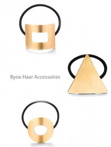 Haar elastiek strakdesign goud