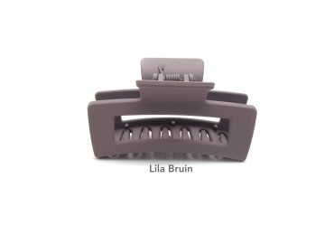 Haar klem medium lila bruin