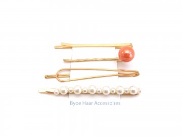 Haaraccessoires set1koraal1