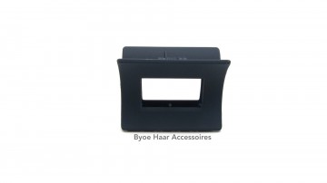 Haarklem design rechthoek blau