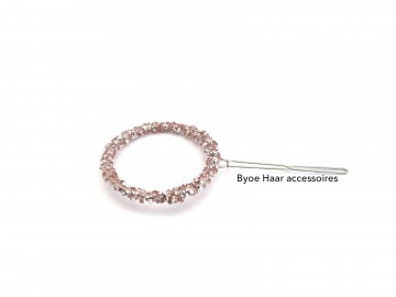 Haarspeld glitter roze