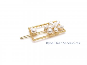 Bruids Haarspeld goud parels