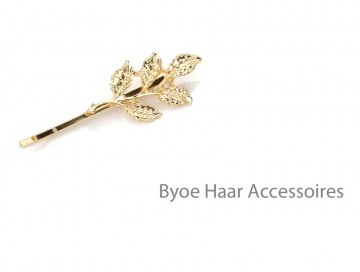 Haarspeld met een blaadje