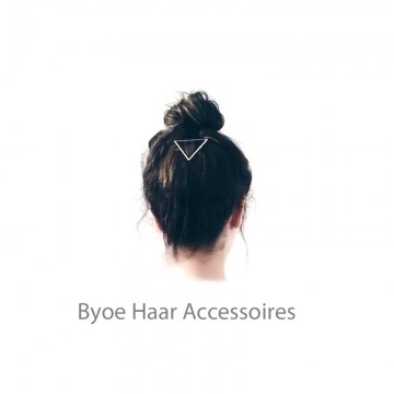 Haarspeldtriangel zilver