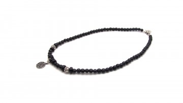 Heren ketting blackstar amulet