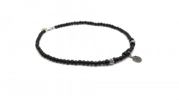 Heren ketting blackstar amulet