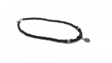 Heren ketting blackstar amulet