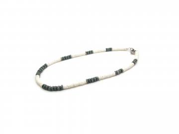 Heren ketting green shell