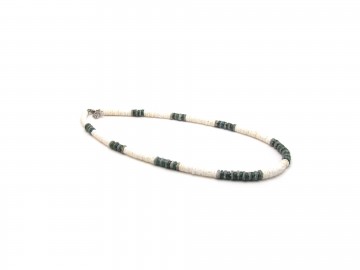 Heren ketting green shell