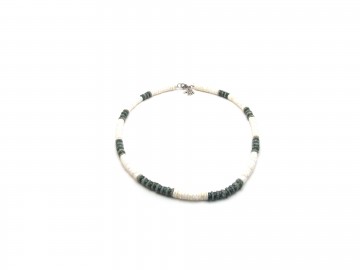 Heren ketting green shell